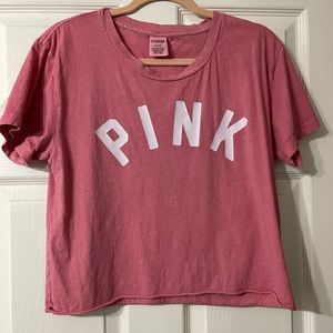 Victoria Secret Pink Crop Top Size Medium